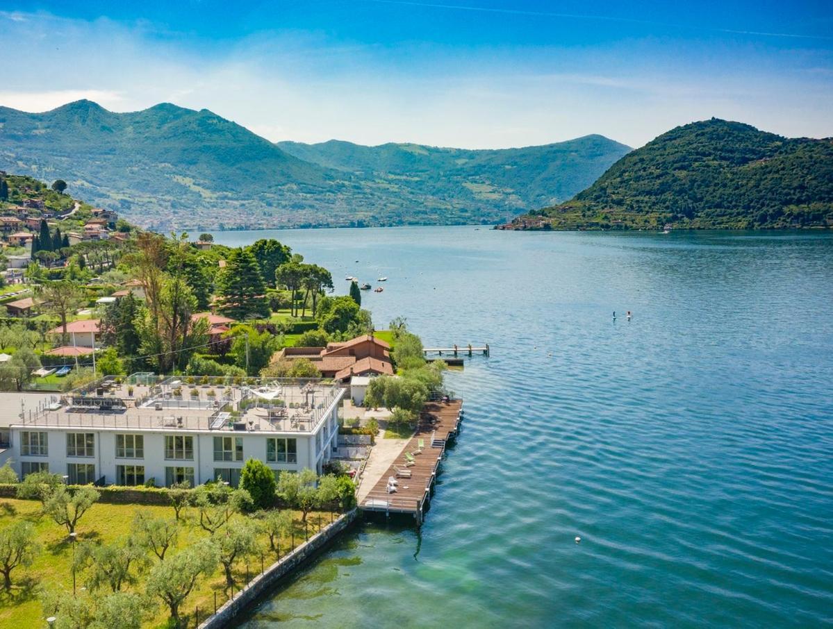 Direttamente Al Lago Apartments Marone Kültér fotó